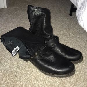 Black Frye Veronica short boot, sz 9